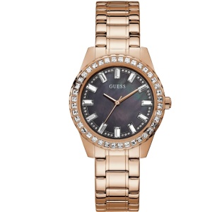 Ceas dama auriu rose GUESS Sparkler GW0111L3
