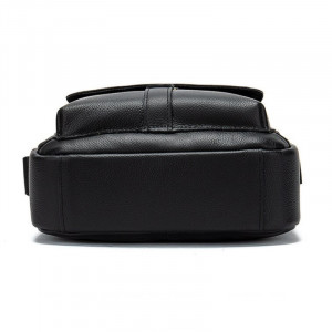Geanta messenger barbati din piele naturala neagra JERMYN'S Cambridge - Img 8