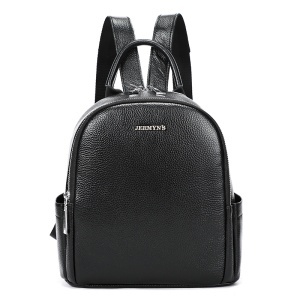 Rucsac dama din piele naturala neagra JERMYN'S Adelaide - Img 4
