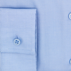 Camasa bleu premium dama Oxford Luxury Slim Fit EASY IRON - Img 4