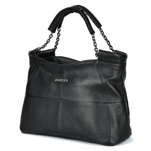 Geanta dama JERMYN'S Julia, piele naturala, neagra - Img 3