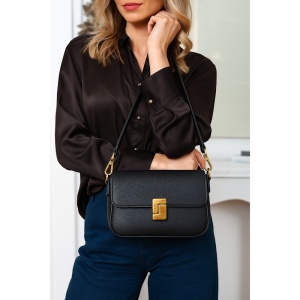 Geanta dama, piele naturala, JERMYN'S Cesara, neagra - Img 2