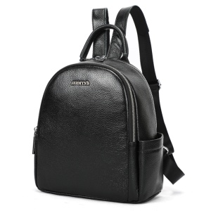 Rucsac dama din piele naturala neagra JERMYN'S Adelaide