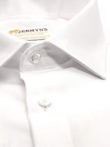 Camasa alba regular office barbati Royal Oxford EASY IRON - Luxury Classic Fit - Img 2
