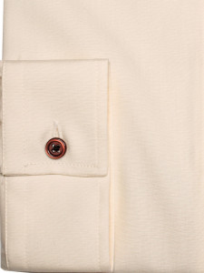 Camasa dama eleganta crem Luxury Slim Fit EASY IRON - Img 3