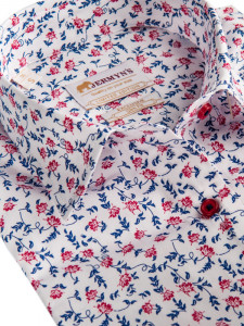 Camasa dama eleganta Exclusive Slim Fit EASY IRON cu imprimeu floral - Img 2