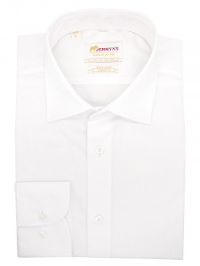Camasa regular alba barbati din poplin EASY IRON - Exclusive Classic Fit - Img 3
