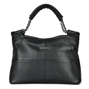 Geanta dama JERMYN'S Julia, piele naturala, neagra - Img 4