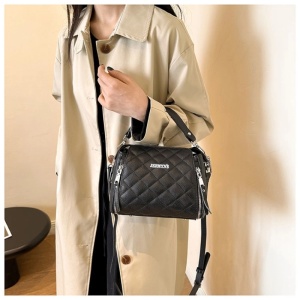 Geanta eleganta dama JERMYN'S Piacenza din piele naturala neagra - Img 16