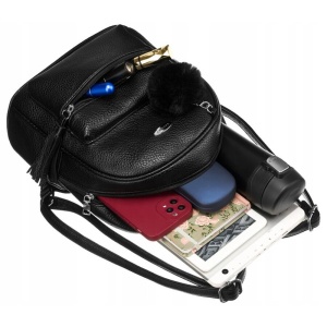 Rucsac dama elegant, ROVICKY Florence negru - Img 12