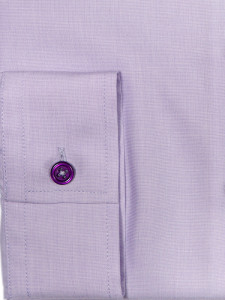 Camasa lila dama EASY IRON - Exclusive Slim Fit cu nasturi - Img 3