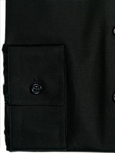 Camasa office neagra dama EASY IRON - Luxury Slim Fit - Img 3