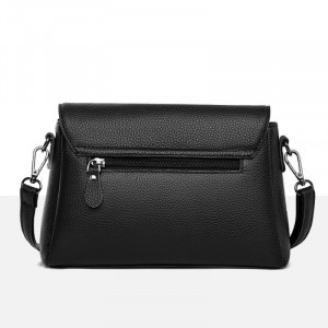Geanta dama din piele naturala neagra JERMYN'S Scarlett - Img 4