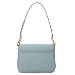 Geanta dama, piele naturala, JERMYN'S Cesara, bleu - Img 4