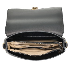 Geanta dama, piele naturala, JERMYN'S Cesara, neagra - Img 6