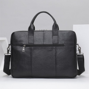 Geanta laptop din piele naturala neagra JERMYN'S Sunderland - Img 3