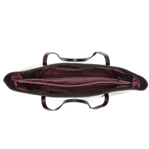 Geanta shopper dama din piele naturala maro inchis JERMYN'S Sheryl - Img 8
