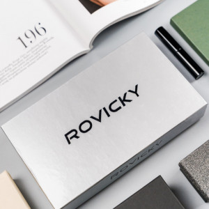 Portofel lung dama ROVICKY Gracie RFID din piele naturala rosie - Img 7