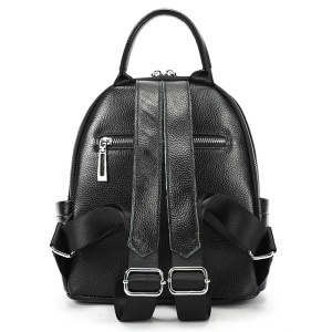 Rucsac dama din piele naturala neagra JERMYN'S Adelaide - Img 5