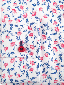 Camasa dama eleganta Exclusive Slim Fit EASY IRON cu imprimeu floral - Img 3