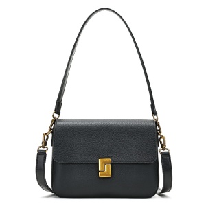 Geanta dama, piele naturala, JERMYN'S Cesara, neagra - Img 3