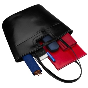 Geanta shopper dama neagra PETERSON Charlotte - Img 9