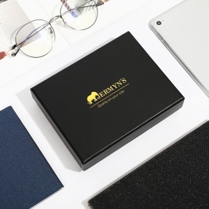 Portofel bărbați din piele naturală cu patern crocodile JERMYN'S Prato, RFID, slim, negru - Img 8