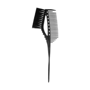 Pieptene Multifunctional Pentru Vopsit Parul, Cu Perie Pentru Aplicarea Vopselei, Maner Ergonomic, Negru - Img 3