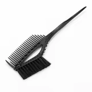 Pieptene Multifunctional Pentru Vopsit Parul, Cu Perie Pentru Aplicarea Vopselei, Maner Ergonomic, Negru - Img 2