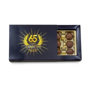 Branded Box with 9 Chocolate Truffles - Img 6