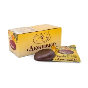 Honey cake Lubimka - honey cake with brown chocolate - Img 4
