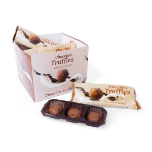 Chocolate truffles x3