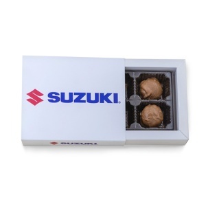 Branded Box with 4 Chocolate Truffles - Img 6