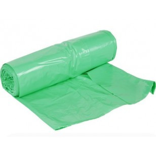 10 buc Saci menajeri LDPE 120L, verzi