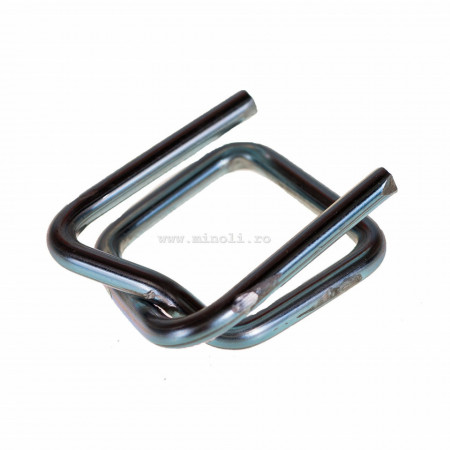 Bucle metalice pentru banda PES 16 mm, 1000 buc/ cutie