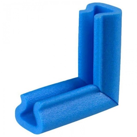 Coltar PEE U alb, 10x10 cm 25 buc/ pachet