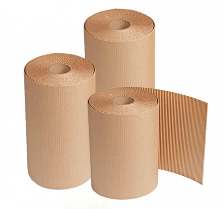 7,5 mp Carton ondulat - 0,5m latime x 15m lungime = 7.5 mp