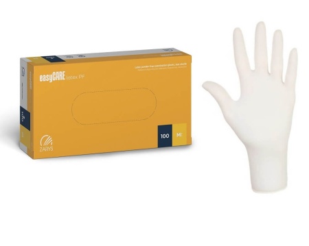 Manusi latex fara pudra M (100 buc/pachet)