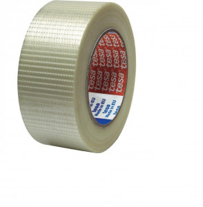 Banda adeziva de uz general Tesa, cu fir longitudinal 50 mm x 50 m