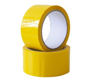 Banda adeziva galben, 48mm*66m, 6 buc/set