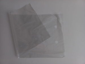Pungi CAST 250*350 mm cu pliu la baza, gaura de aerisire si gauri Wicket 500 buc/ pachet - Img 2