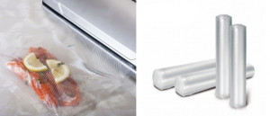 Pachet 4 role de vidat 20 cm + 200 pungi vidat 300*500mm