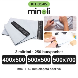 Pungi curier mărimi mari – 3 mărimi XL