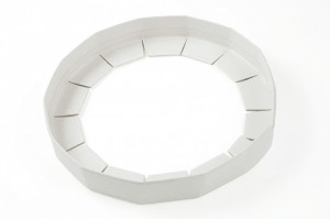 Coltar carton profil W