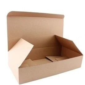 Set 50 buc Cutie carton Natur 150 x 100 x 100 mm