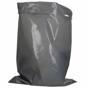100 buc Saci LDPE 550*950*0.14 mm RC material regranulat gri - Img 2