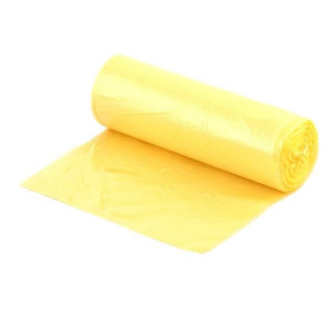 10 buc Saci menajeri LDPE 120L, galbeni