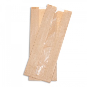 Pungi cu fereastra, Bagheta - Bagheta 12x5x50cm(f=4cm) - 1000 buc.