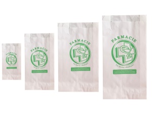 Pungi farmacie PLIC, model cruce - 7x12 cm - 5000 buc. - Img 2