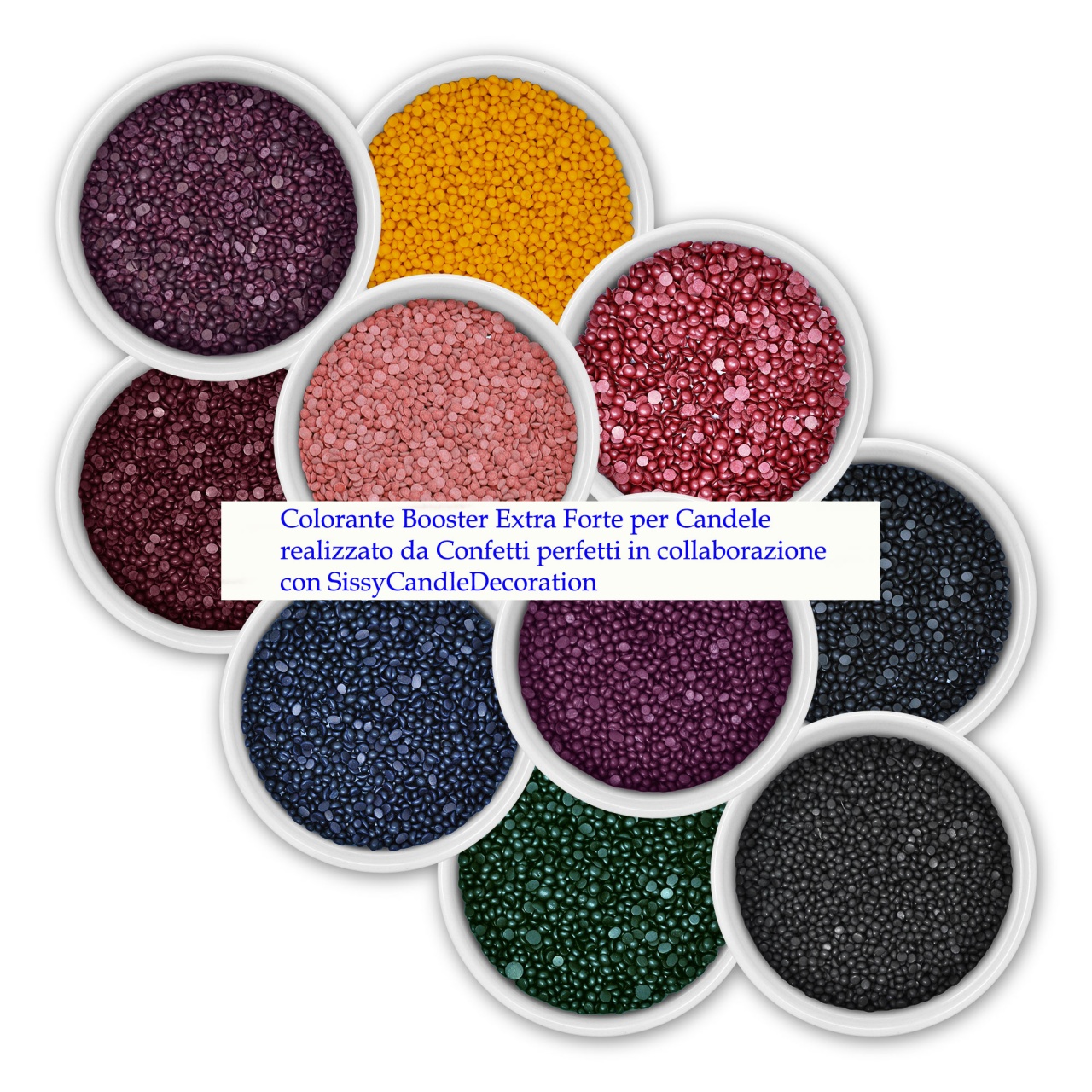 BOYUJK Cera di paraffina per Candele - Cera per Candele da versare
